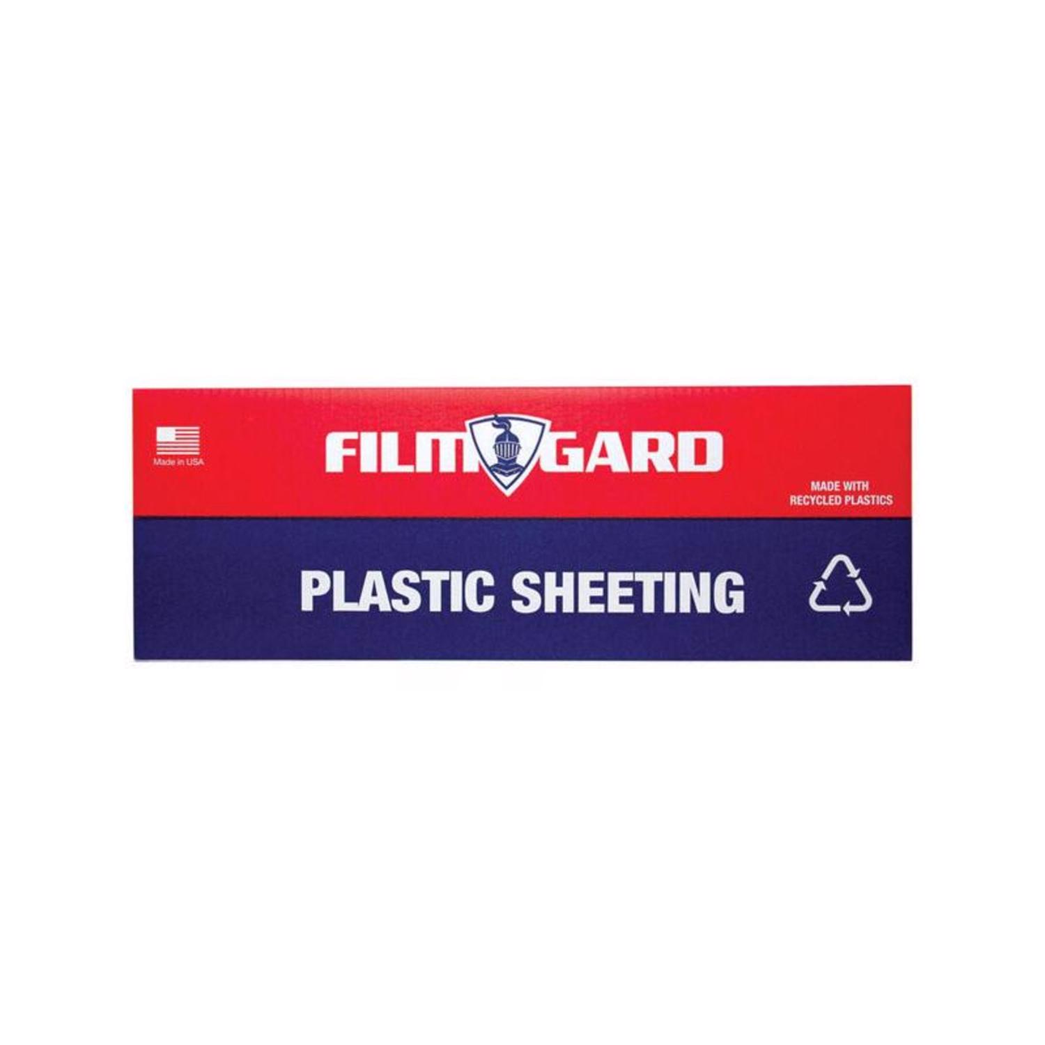 Film-Gard 9 ft. W X 400 ft. L X 0.7 mil Plastic Sheeting - Intensery