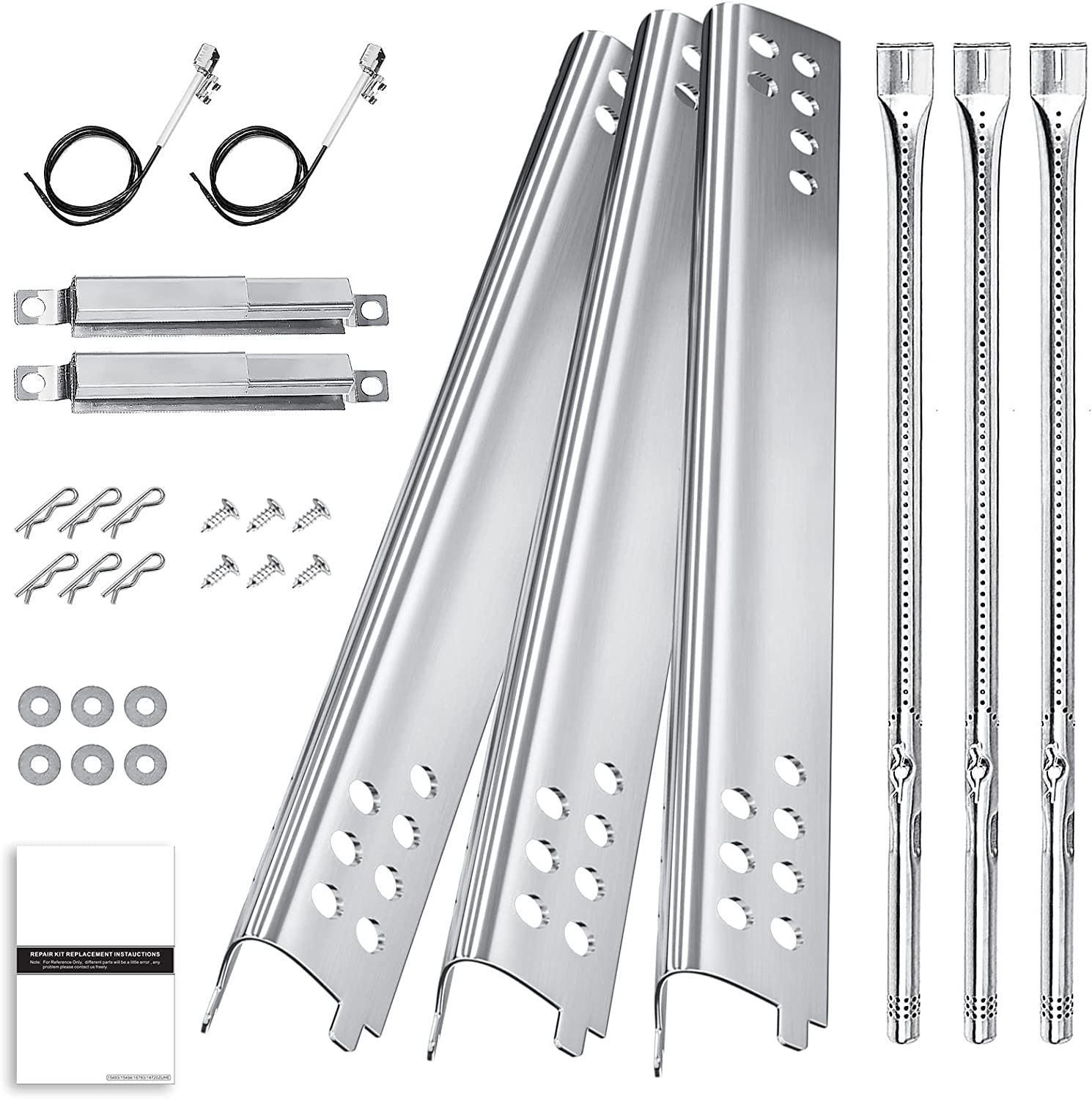 Rebuild Parts Kit for Char-Broil 3 Burner Performance 466335015, 466434315, 469335115, 469435115 Gas Grills - Intensery