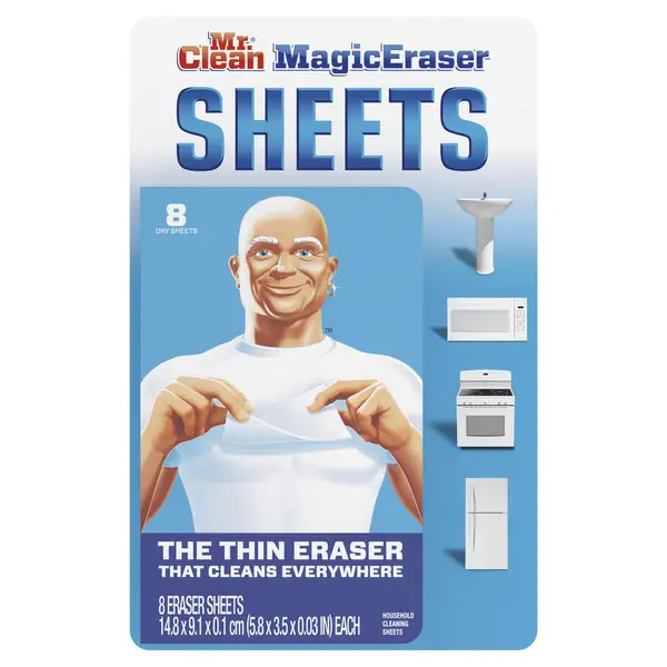 Mr. Clean 8 Count Magic Eraser Sheets - Intensery