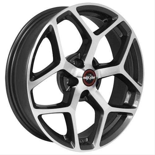 Race Star Industries 95-745442GP Race Star 95 Recluse Metallic Gray Wheels - Intensery