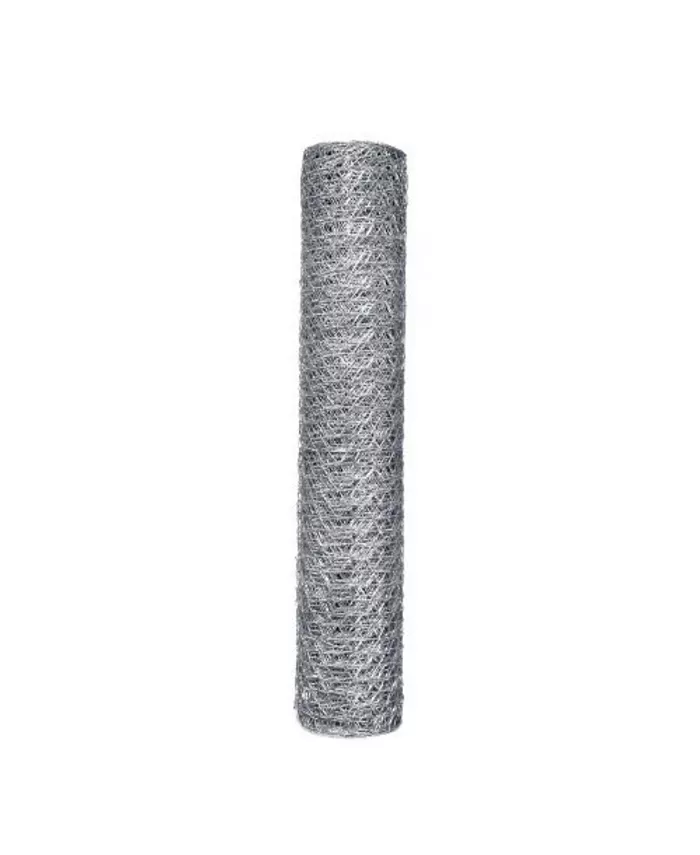 Origin Point (#162450) 20-Gauge Handyroll Galvanized Hex Netting， 24' H x 50 ' L - Intensery