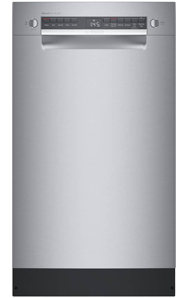 Bosch ADA 300 Series 18 Stainless Steel Recessed Handle Dishwasher - Intensery