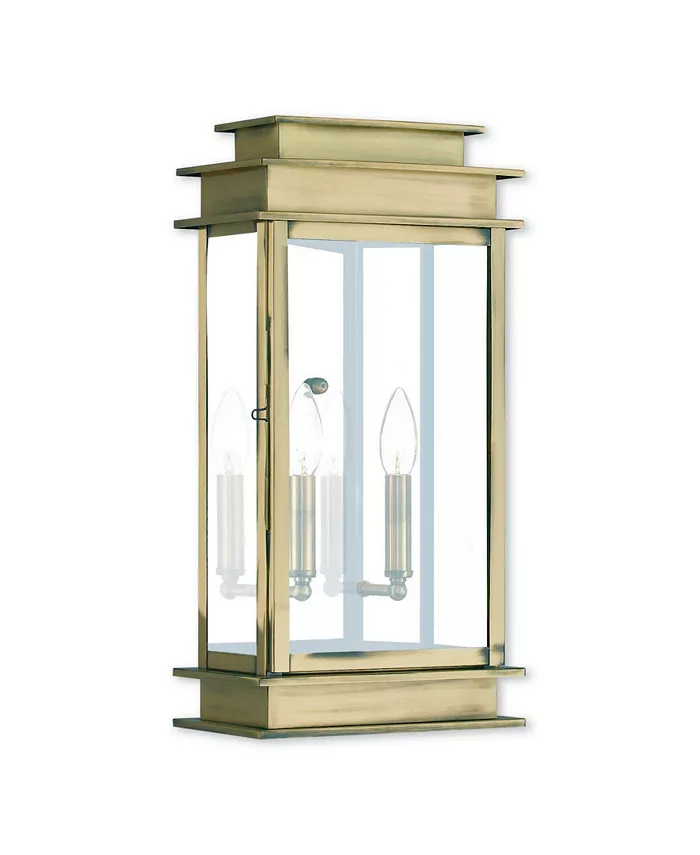 Livex Princeton 2-Light Outdoor Wall Lantern - Intensery