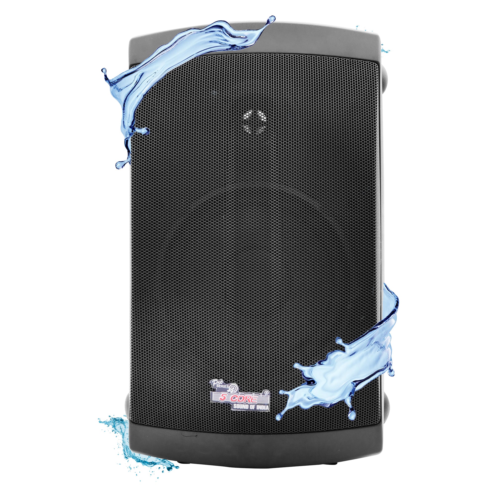 5 CORE 6.5 Inch Outdoor Indoor Speaker 30W 8 High Performance Powerful Bass with Effortless Wall Mounting, Waterproof, Stereo Sound Wired for Patio Su - Intensery