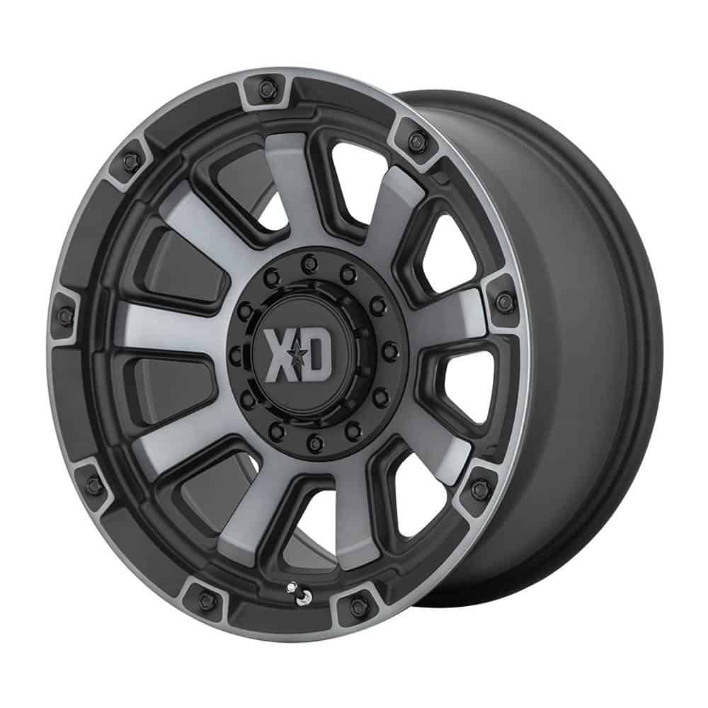 XD XD852 GAUNTLET XD852 20X10 8X6.5 S-BLK GTCC -18MM - Intensery