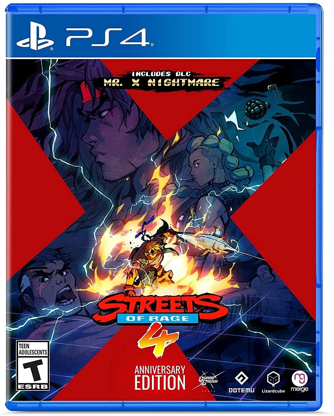 Streets of Rage 4 Anniversary Edition (PS4) - Intensery
