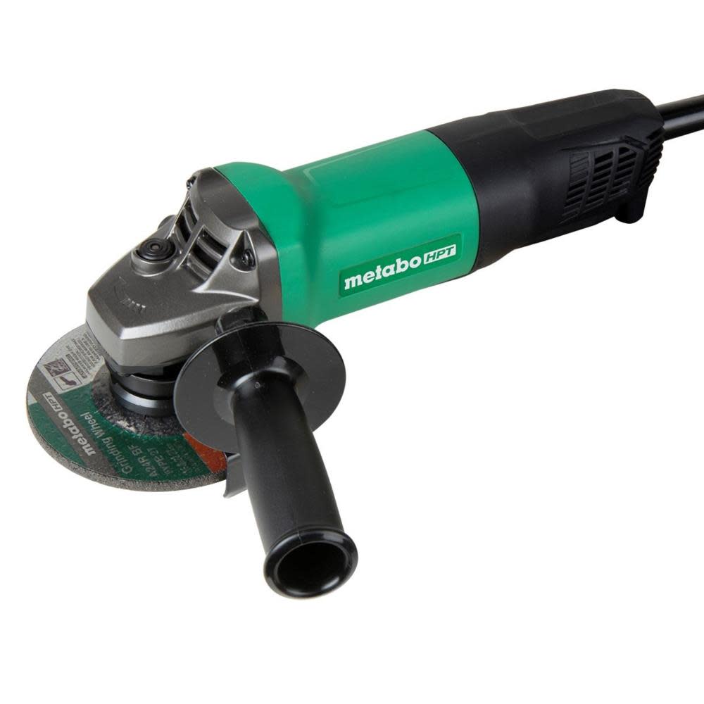 Metabo HPT Paddle Switch Grinder 4 1/2 7.9 Amp - Intensery