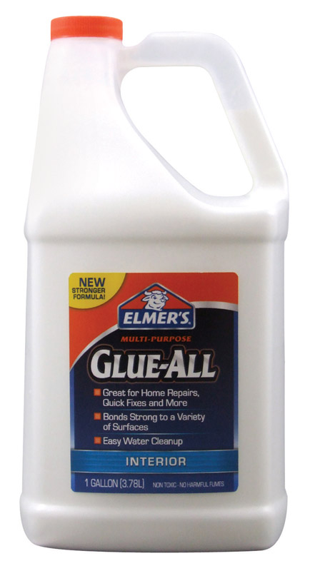 Elmer\u0027s Glue-All High Strength Polyvinyl acetate homopolymer All Purpose Adhesive 1 gal - Intensery