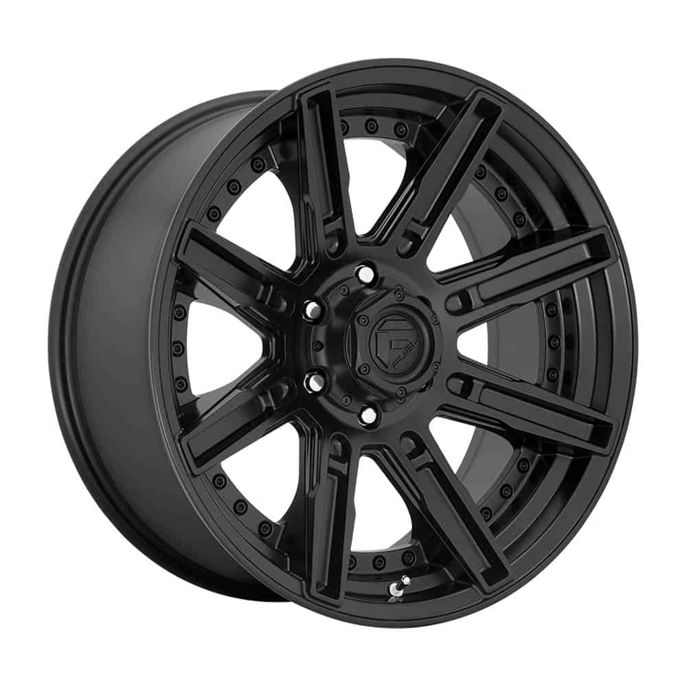 Fuel 1PC D709 ROGUE D709 20X10 8X6.5 MT-BLK -18MM - Intensery
