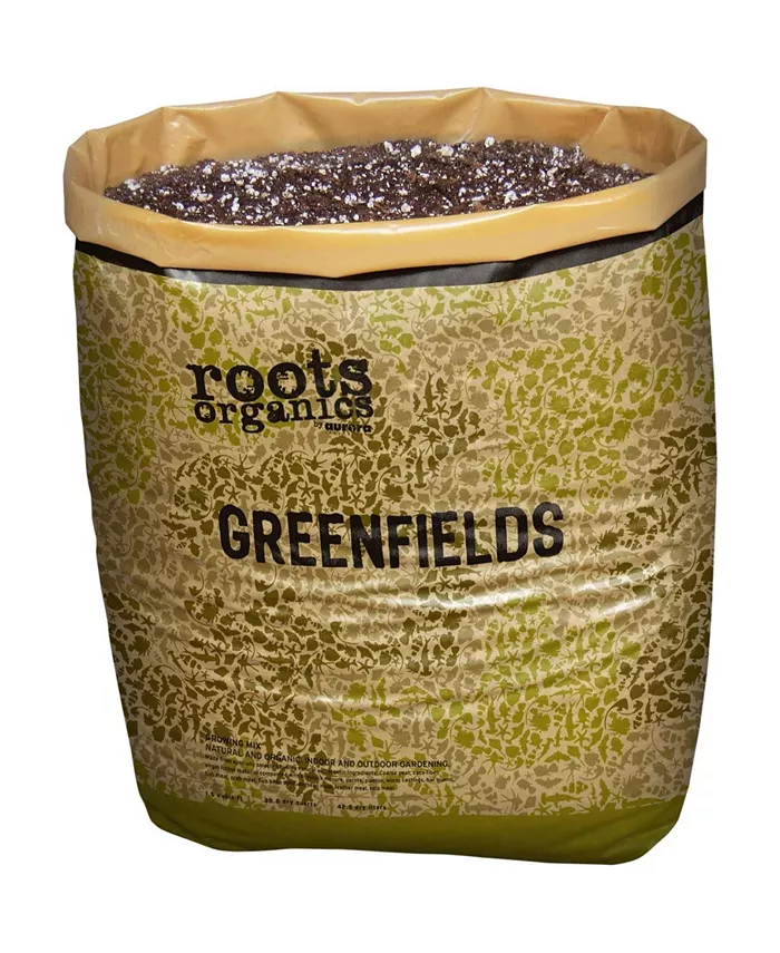 Roots Organics Greenfields Growing Media with Mycorrhizae， 1.5 Cu Ft - Intensery