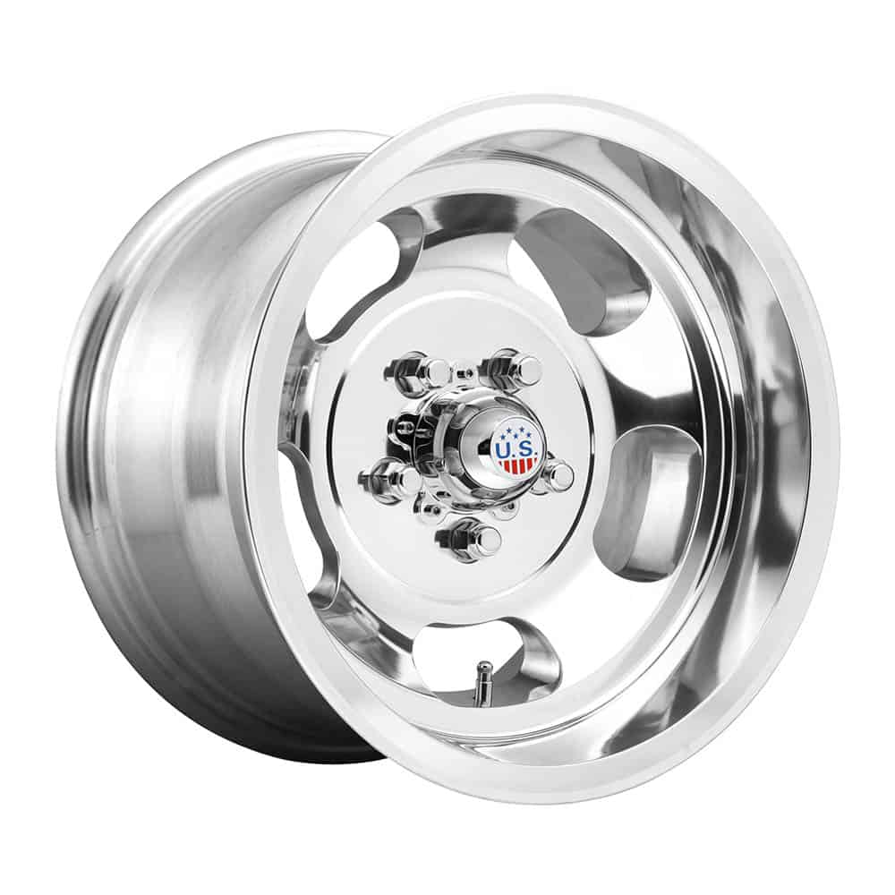 US Mag 1PC U101 INDY U101 15X8 5X5.5 HL-POLISH -12MM - Intensery