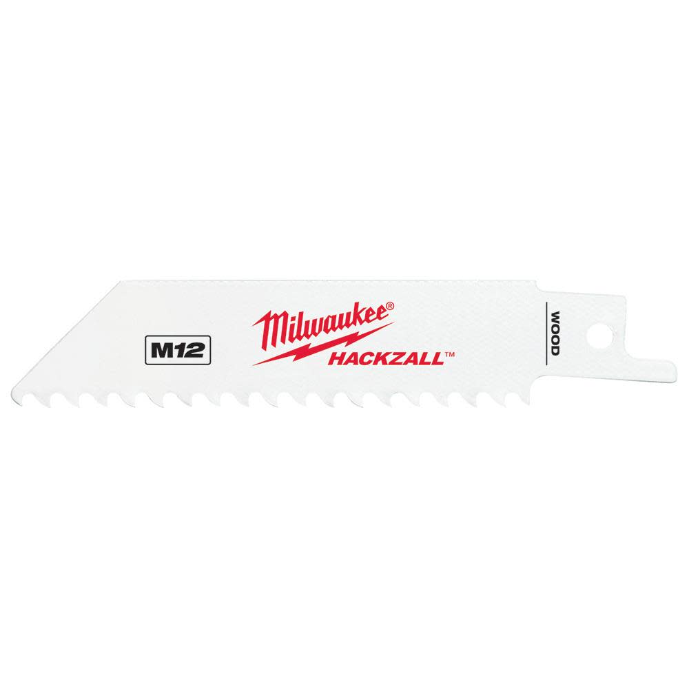 Milwaukee M12 HACKZALL Bi-Metal Blade-Wood 5PK 49-00-5460 from Milwaukee - Intensery