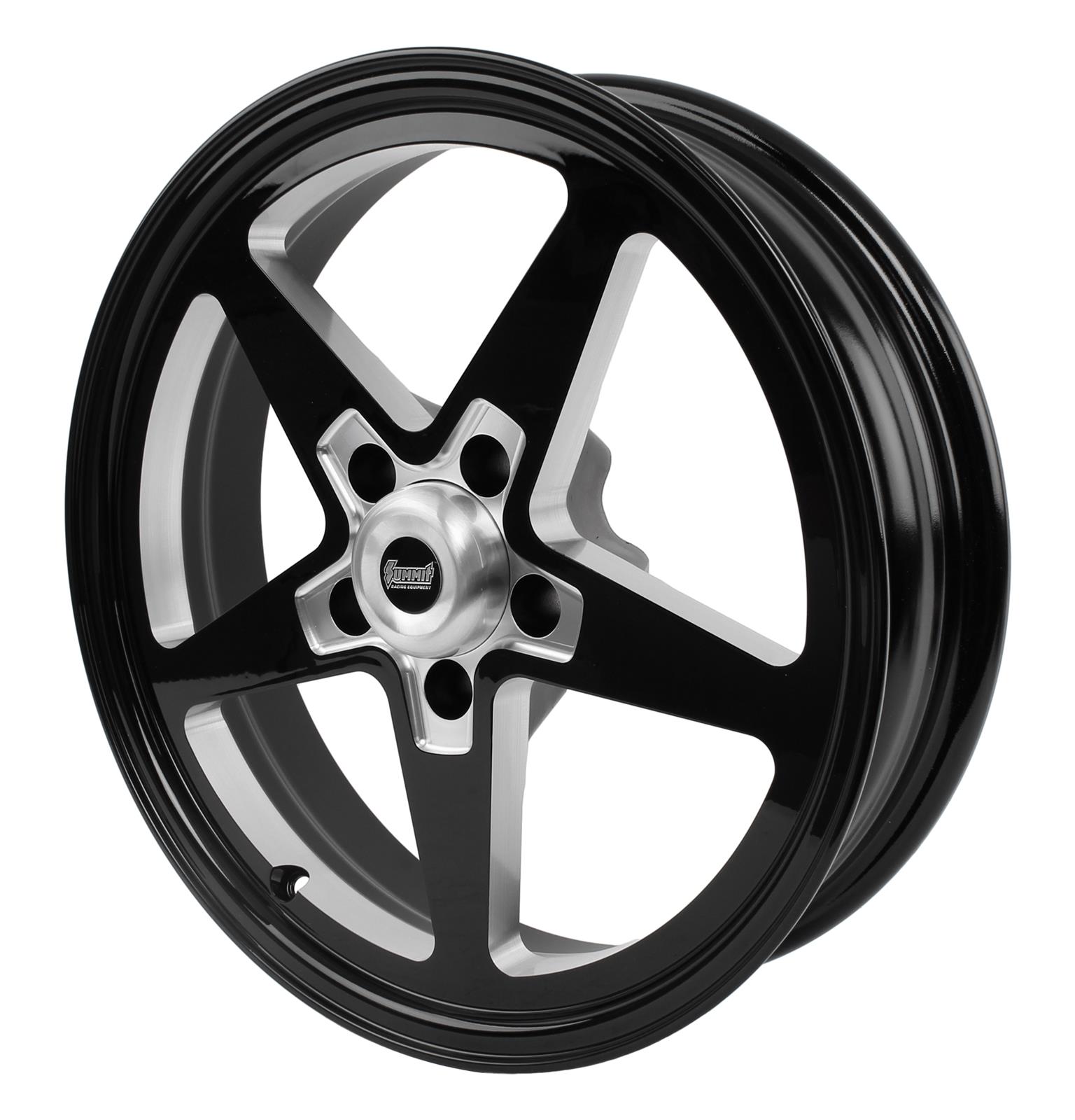 Summit Racing SUM-571B-7465N24 Summit Racing? Warrior R/T Wheels - Intensery