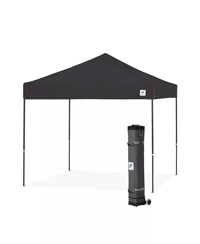 E-Z UP Pyramid Instant Shelter Straight Leg Portable Popup Canopy Tent 100 Square Feet of Shade - Intensery