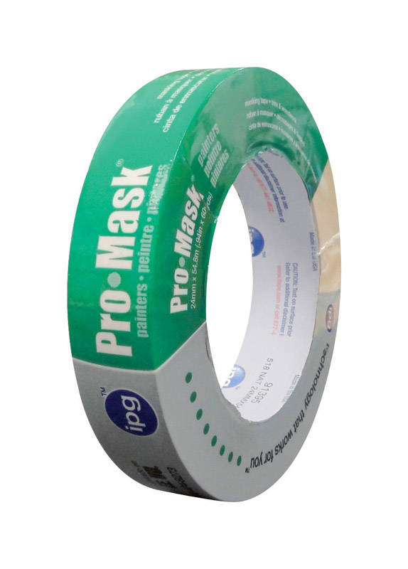 IPG Pro-Mask 0.94 in. W X 60 yd L Beige Masking Tape - Intensery