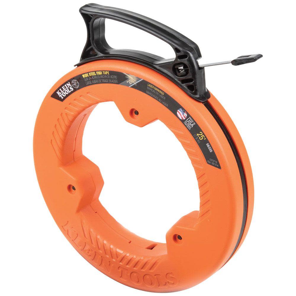 25and#8242; Wide Steel Fish Tape - Intensery