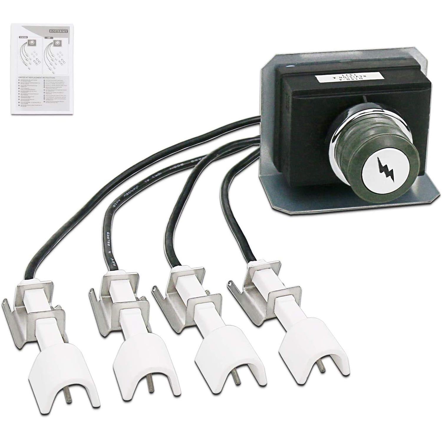 Grill Igniters for 7629 Weber Genesis Front Knobs E330, S330, CEP330 Model Grills - Intensery