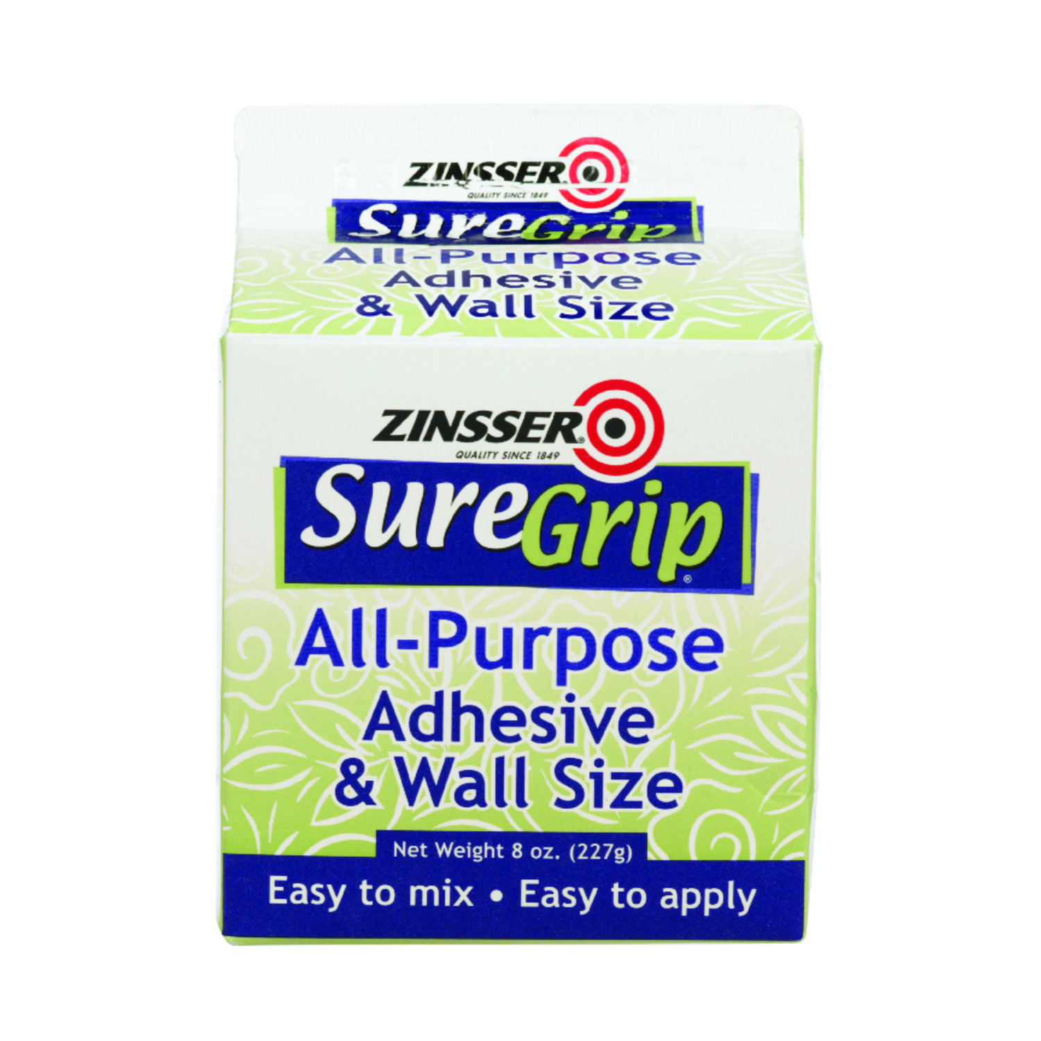 Zinsser SureGrip High Strength Acrylic All Purpose Adhesive 8 oz - Intensery