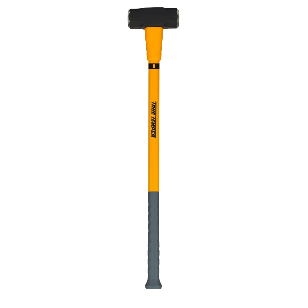True Temper Toughstrike Sledge Hammer Fiberglass Handled 8 Lbs - Intensery