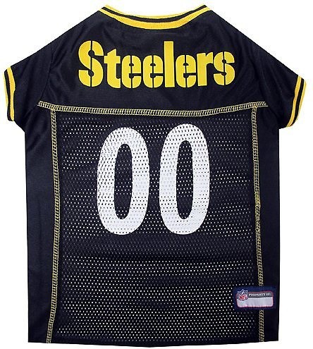 Pets First NFL Pittsburgh Steelers Mesh Pet Jersey - XX-Large - Intensery