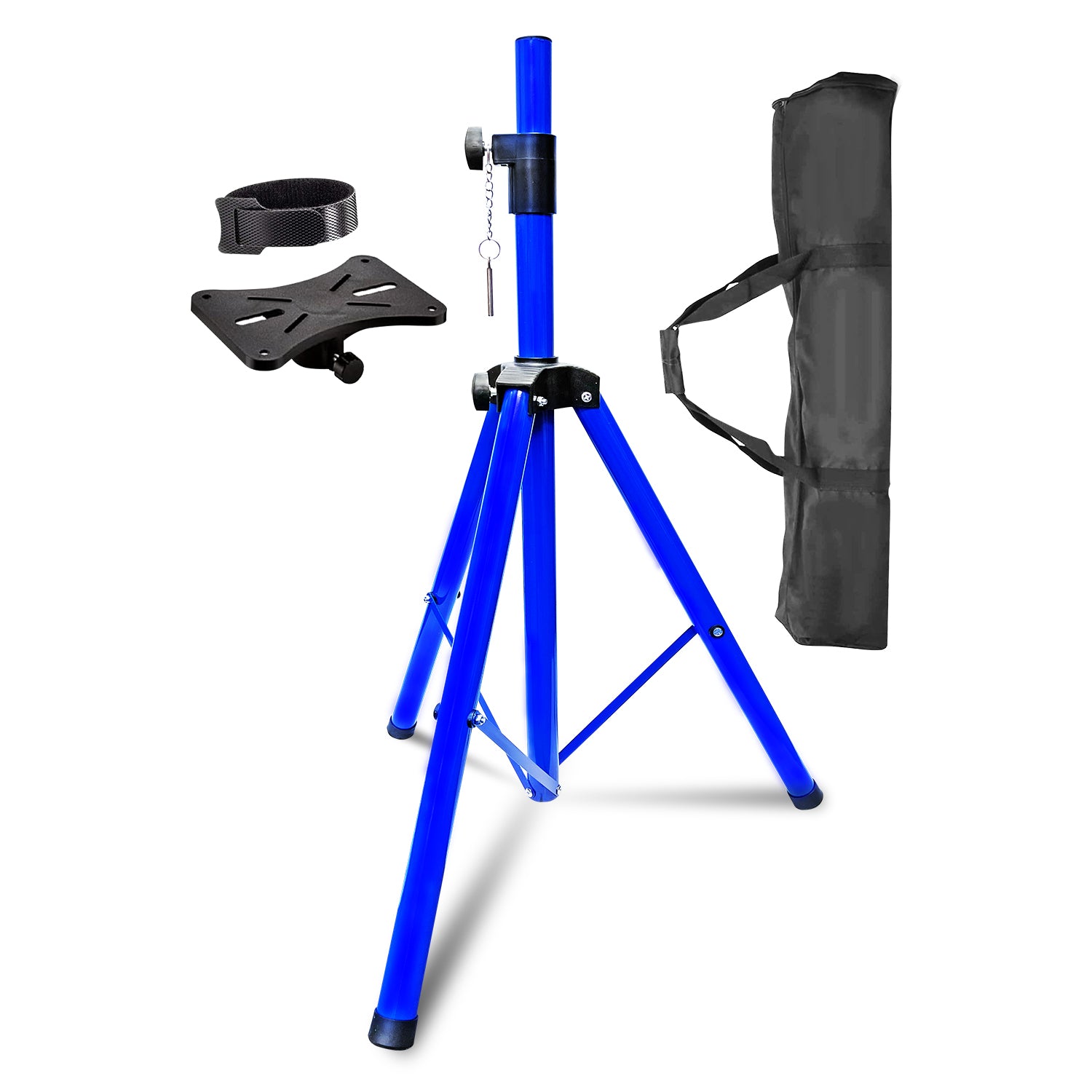 5 Core PA Speaker Stands Adjustable Height Professional Heavy Duty DJ Tripod with Mounting Bracket, Tie and Carrying Bag, Extend from 40 to 72 inches, - Intensery