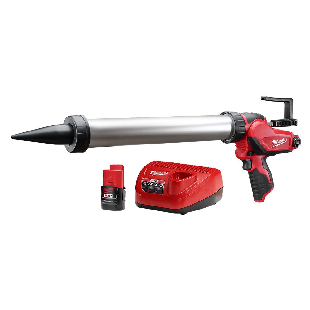 Milwaukee M12 Sausage Caulk Gun Kit 2442-21 from Milwaukee - Intensery