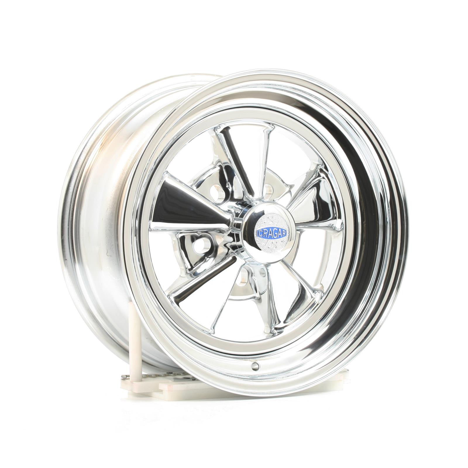 Cragar 1526330402B Cragar 08/61 S/S Super Sport Chrome Wheels - Intensery