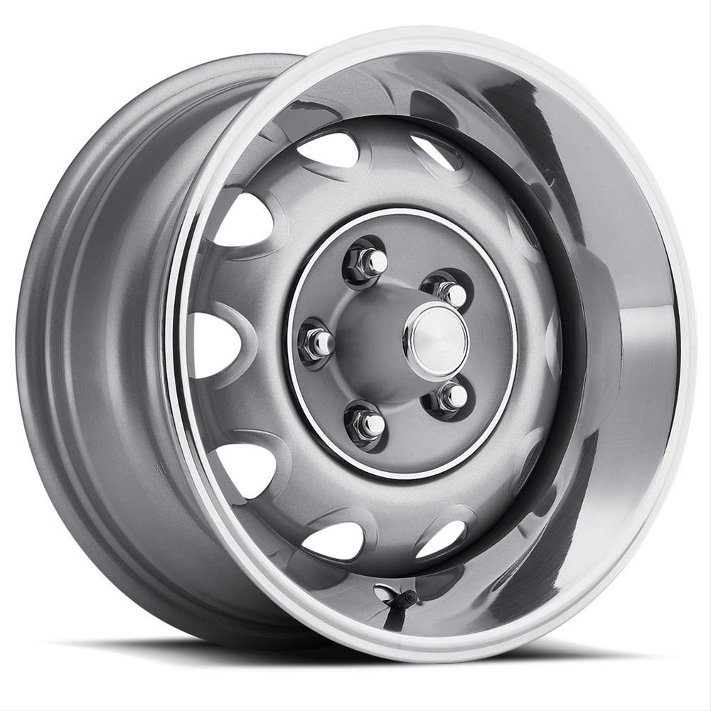 U.S. Wheel 667-5612 U.S. Wheel 667 Series Silver Chrysler Rallye Wheels - Intensery