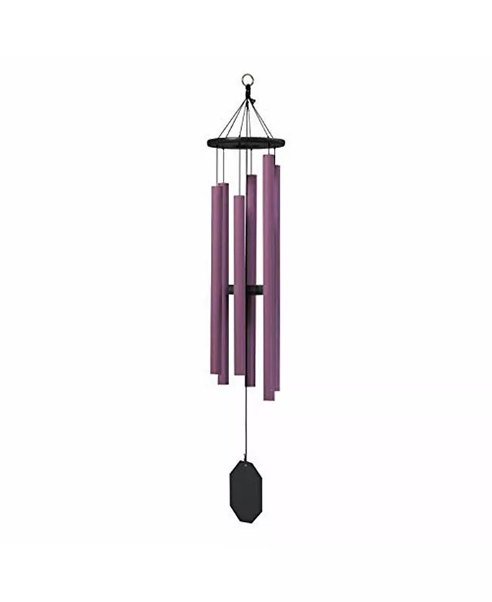 LAMBRIGHT CHIMES Evening Primrose Wind Chime Amish Crafted， 43in - Intensery