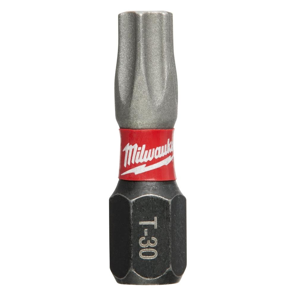Milwaukee SHOCKWAVE 1 in. T30 Impact Driver Bits 5PK 48-32-4637 from Milwaukee - Intensery