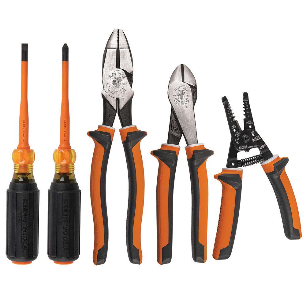 Klein Tools 1000V Insulated Tool Kit - 5-Piece 94130 from Klein Tools - Intensery