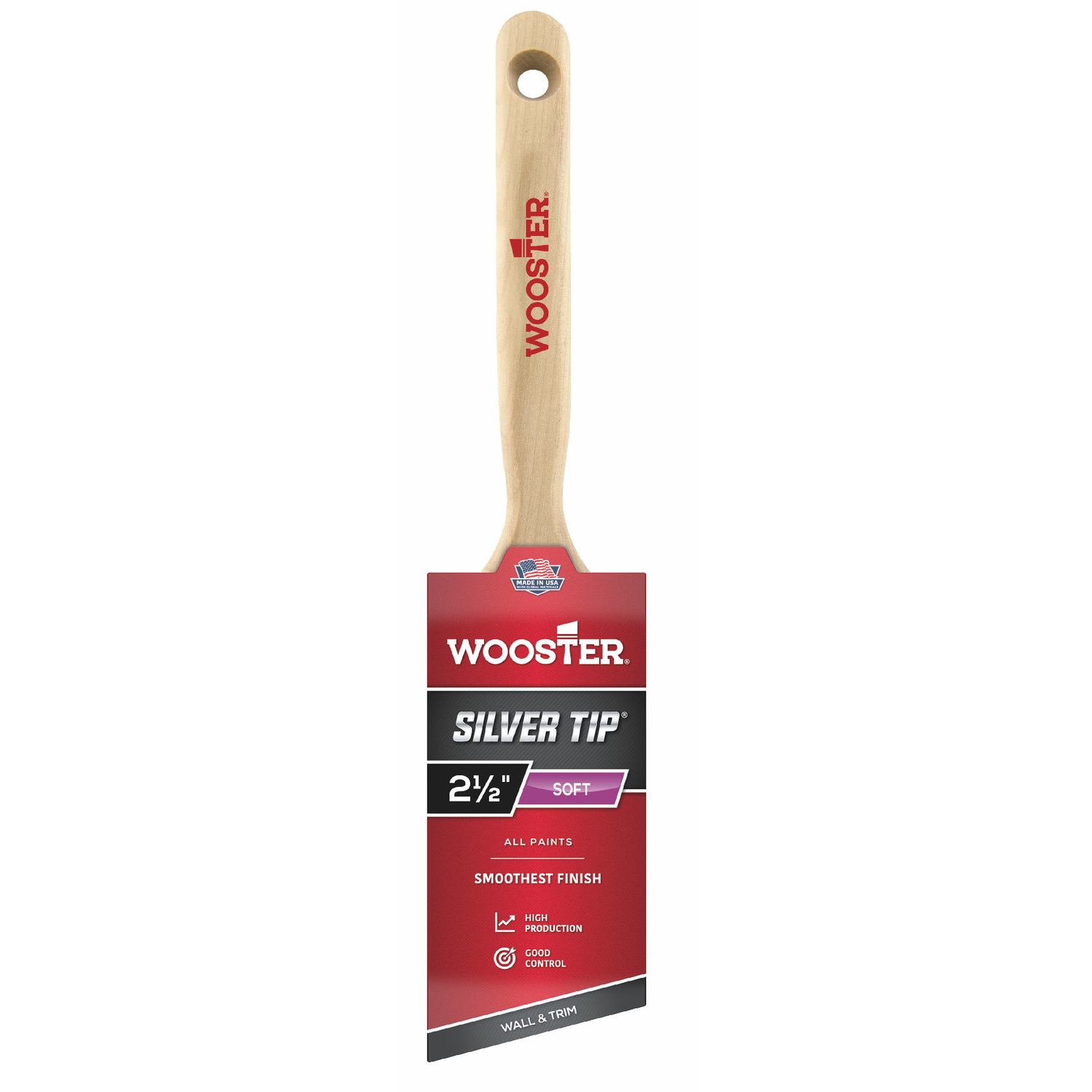 Wooster Silver Tip 2-1/2 in. Angle Paint Brush - Intensery
