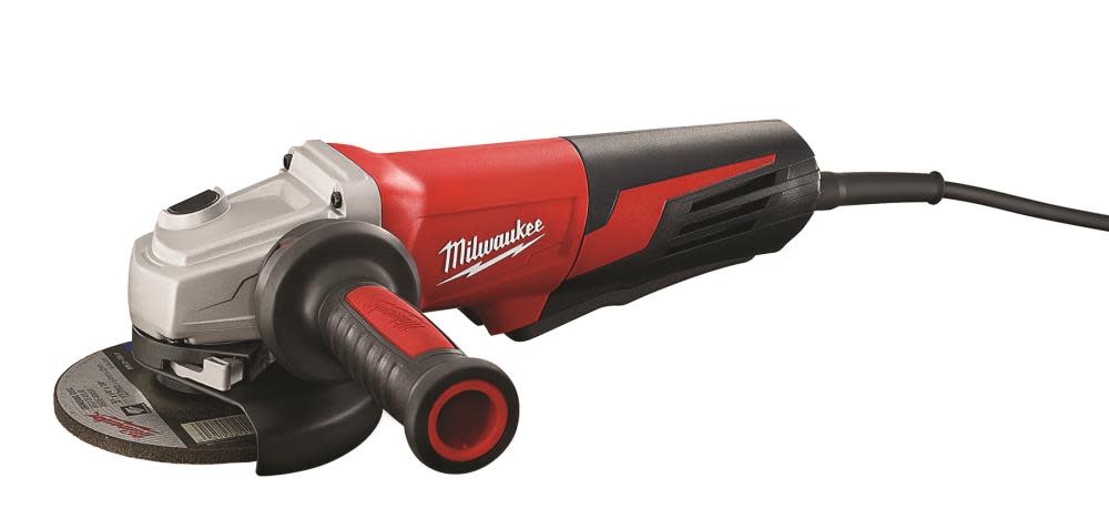 13 Amp 5 in. Small Angle Grinder Paddle， Lock-On - Intensery
