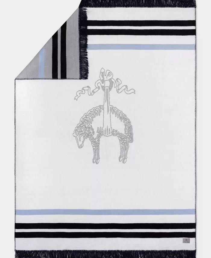 Brooks Brothers Henry Luxury Cotton Throw - Intensery