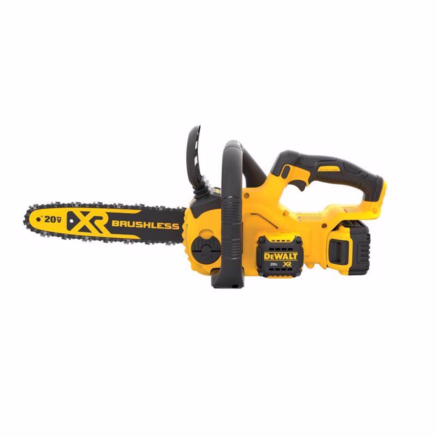 DeWalt 20V MAX XR DCCS620P1 12 in. 20 V Battery Chainsaw Kit (Battery \u0026 Charger) - Intensery