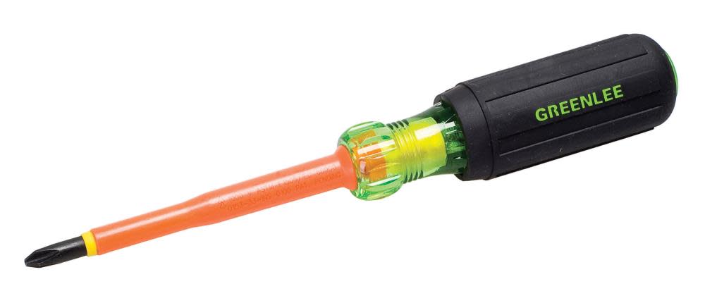 Screwdriver， Insulated， #2 x 4-In - Intensery