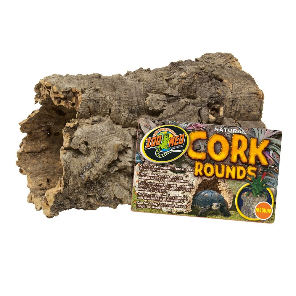 Zoo Med Natural Cork Bark Round - Single - Intensery