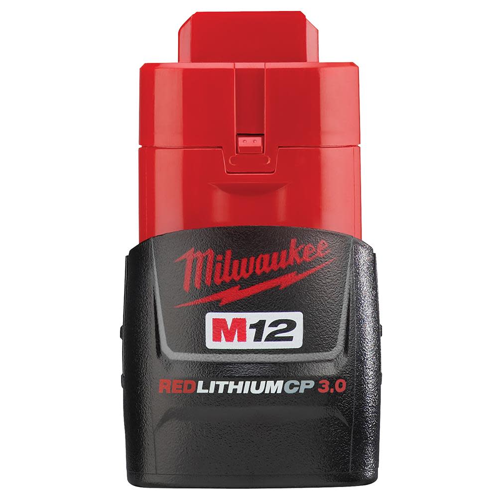 Milwaukee M12 REDLITHIUM 3.0Ah Compact Battery Pack 48-11-2430 from Milwaukee - Intensery