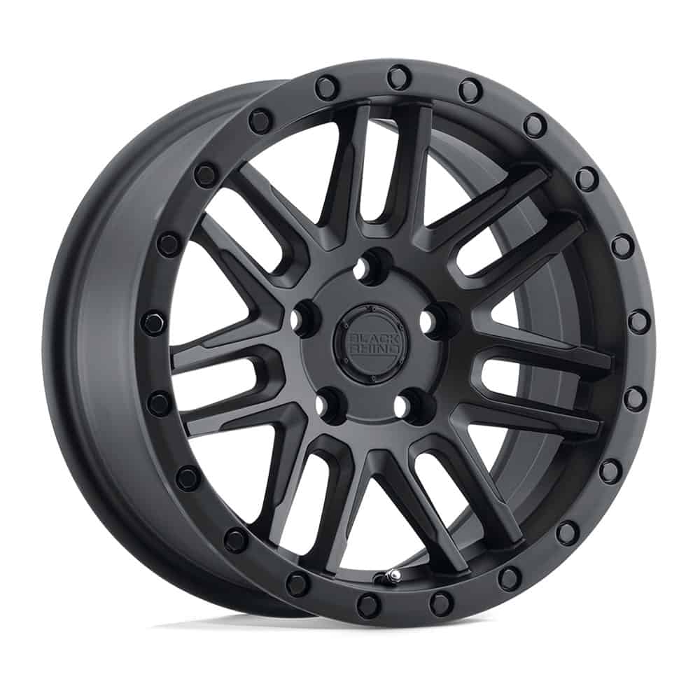 Black Rhino Wheels BRACH 20X9.5 6X4.5 M-BLK 12MM - Intensery