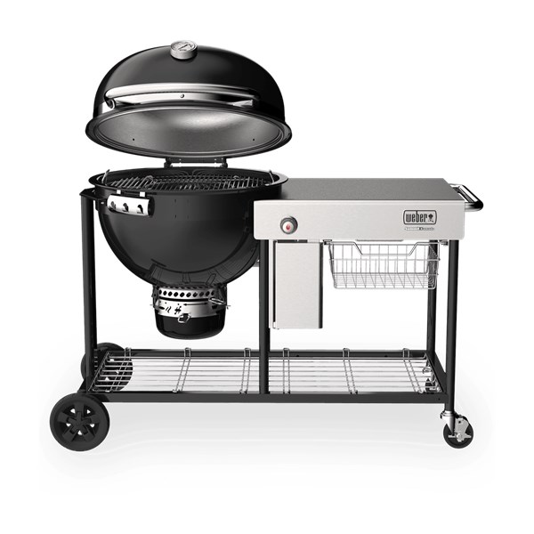 Summit Kamado S6 Charcoal Grill Center - Black - Intensery
