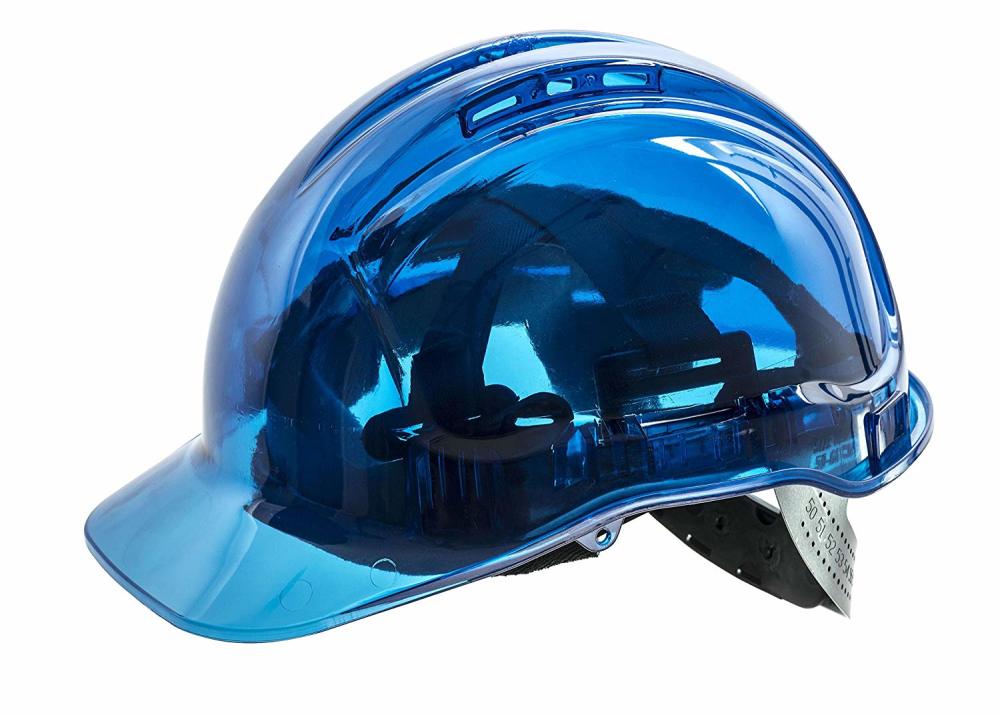 Peak View Ratchet Vented Hard HatBlue - Intensery