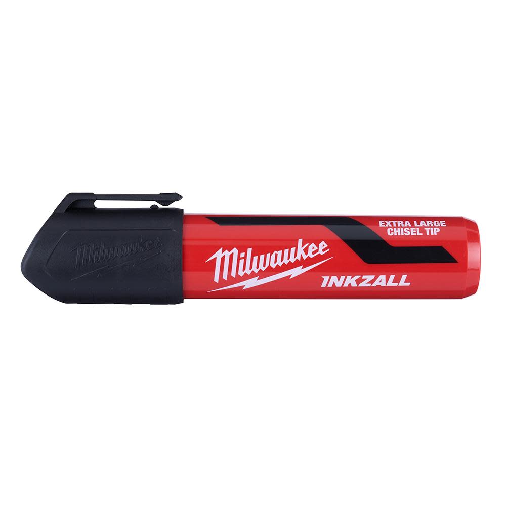 Milwaukee INKZALL Extra Large Chisel Tip Black Marker 48-22-3265 from Milwaukee - Intensery
