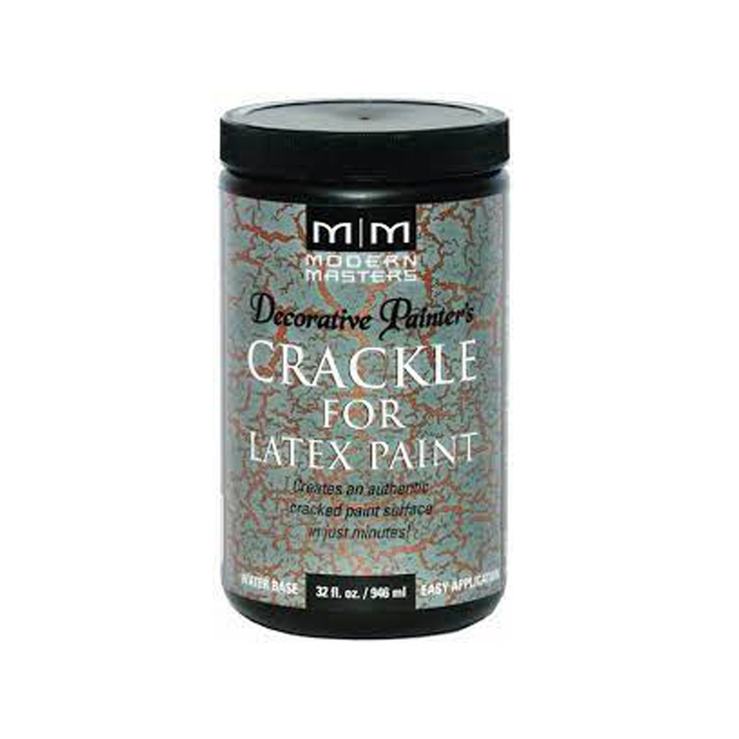 Modern Masters Decorative Painters Clear Water-Based Crackle 32 oz - Intensery