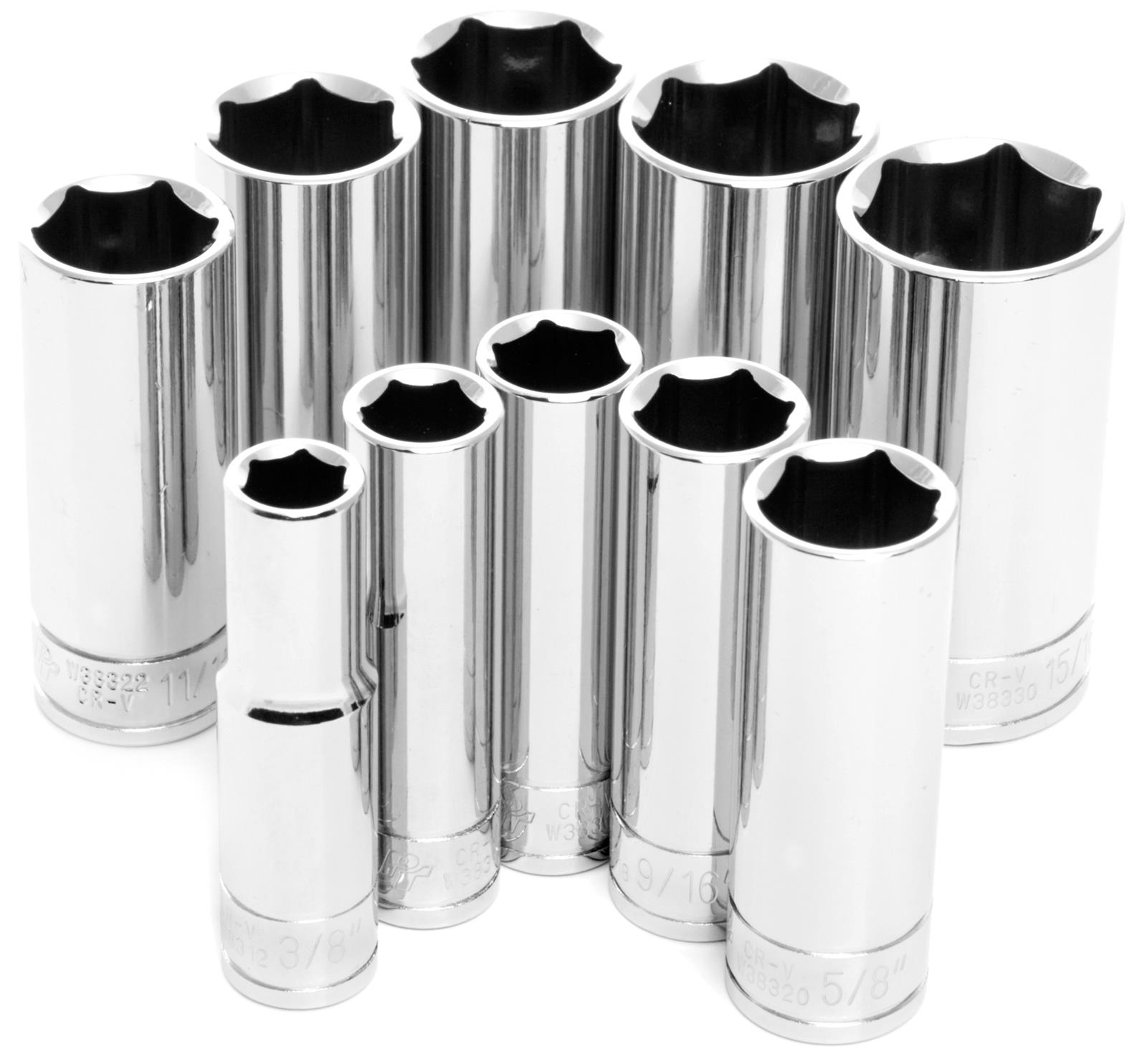 Performance Tool W38300 Performance Tool Deep Well Socket Sets - Intensery