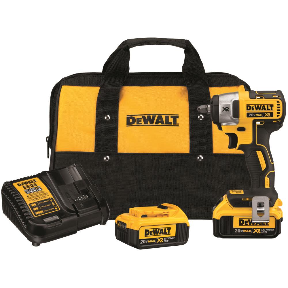 20-volt MAX XR 3/8-in Compact Impact Wrench Kit - Intensery