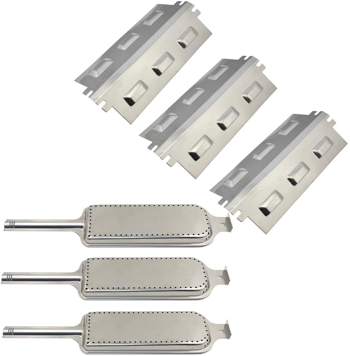 Repair Kit for Kenmore 415.16111, 415.16209, 415.16211 etc, Burner 3 3/4'' x 3 3/8''+Heat Plate 11 3/4 x 5 5/8 - Intensery
