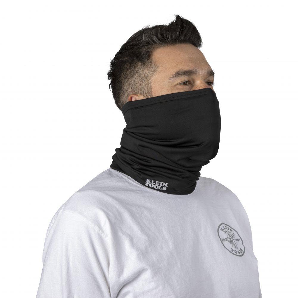 Neck and Face Warming Band， Black - Intensery
