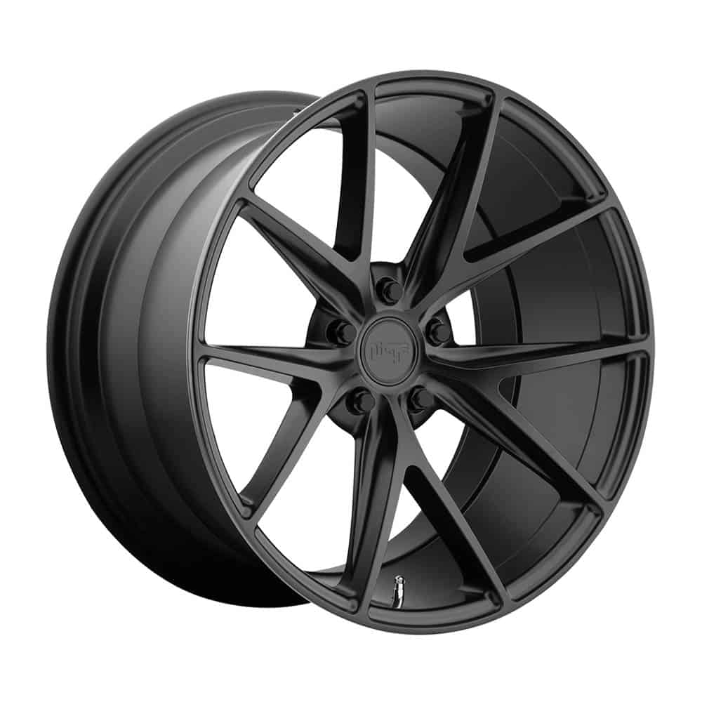 Niche 1PC M117 MISANO M117 17X8 5X4.5 MT-BLK 40MM - Intensery