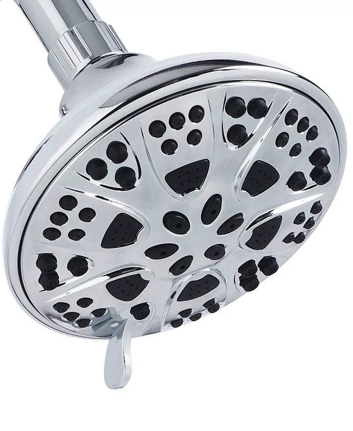 Aquadance High Pressure 6-Setting Shower Head - Intensery