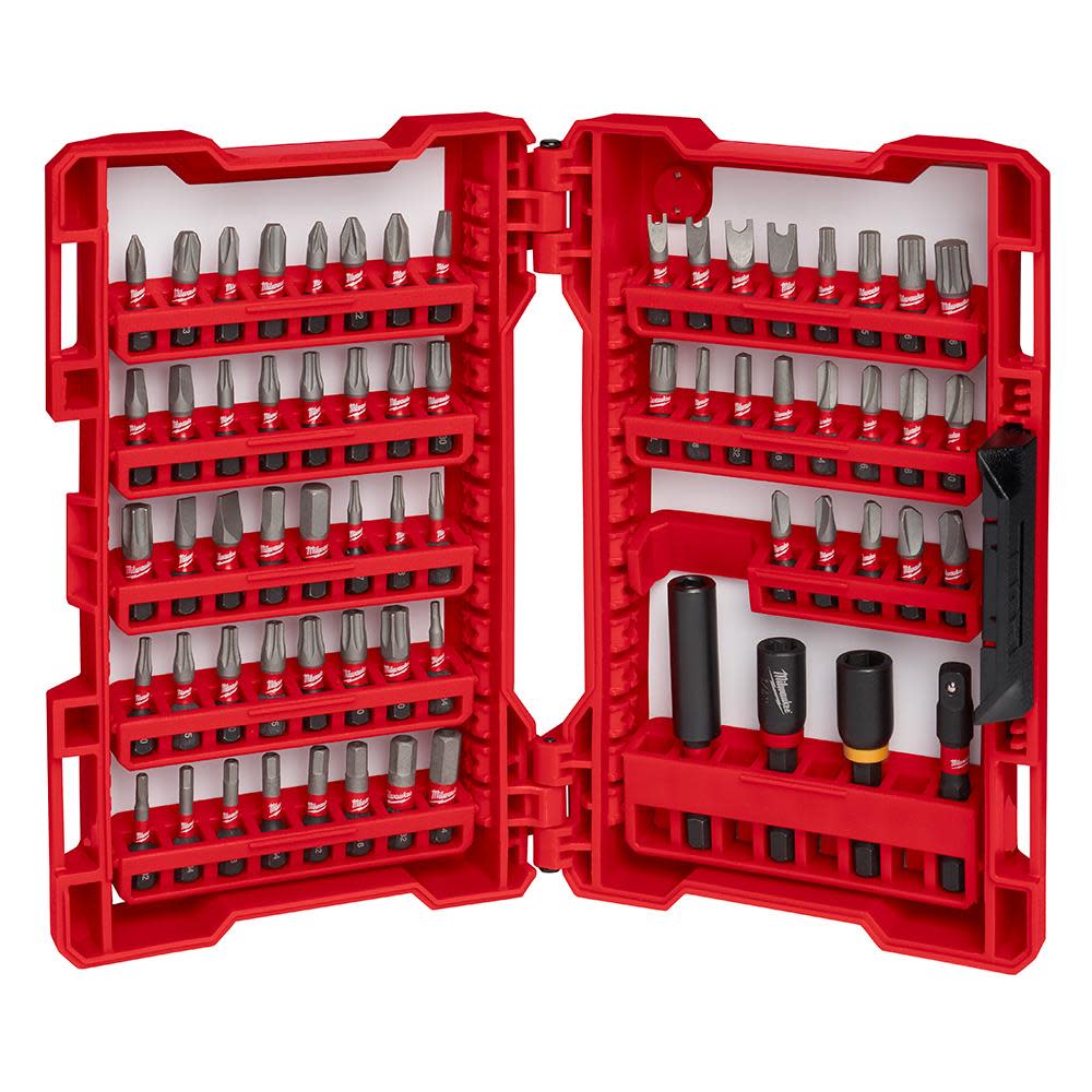 Milwaukee SHOCKWAVE 65-Piece MRO Impact Duty Driver Bit Set 48-32-4026 from Milwaukee - Intensery